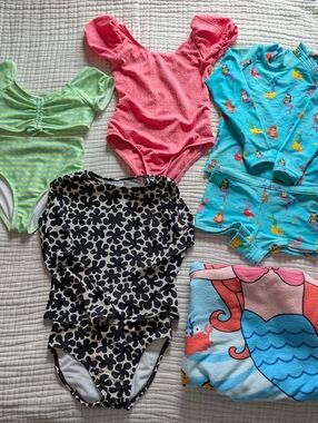 Girls Swim Bundle Hanna Andersson Marimekko Old Navy 5